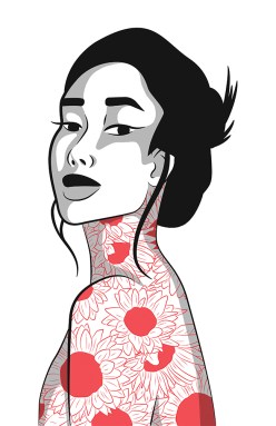 business cards woman